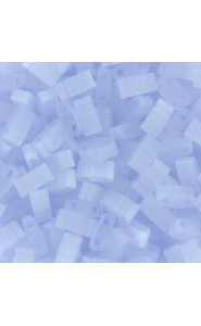 Miyuki half tila 5x2.4mm beads - Silk pale light lavender HTL-2563